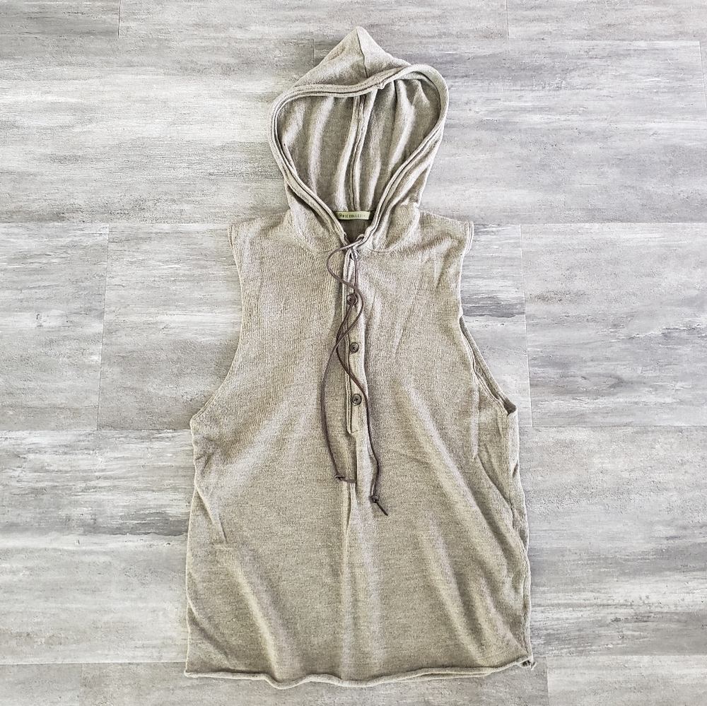 Olive | NICE COLLECTIVE | Muscle Wool Hoodie